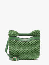 Sac Bandoulire Escapade Paille Etrier Vert escapade EESC042S