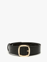 Leather Altair Shoulder Strap Etrier Black altair EALA070L-vue-porte