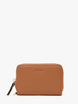 Porte-monnaie Equestre Cuir Etrier Beige equestre EEQT096M