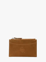 Porte-cartes Cavalier Nubuck Cuir Etrier Beige cavalier nubuck ECAN094M