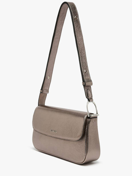 Shoulder Bag Jolly Leather Etrier Brown jolly EJOL145S other view 3