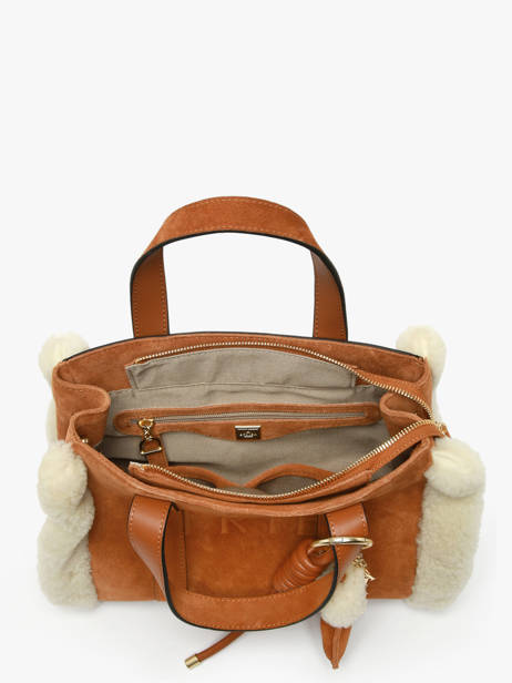 Mini Cabas Alpin Cuir Etrier Marron alpin EALP140S vue secondaire 4