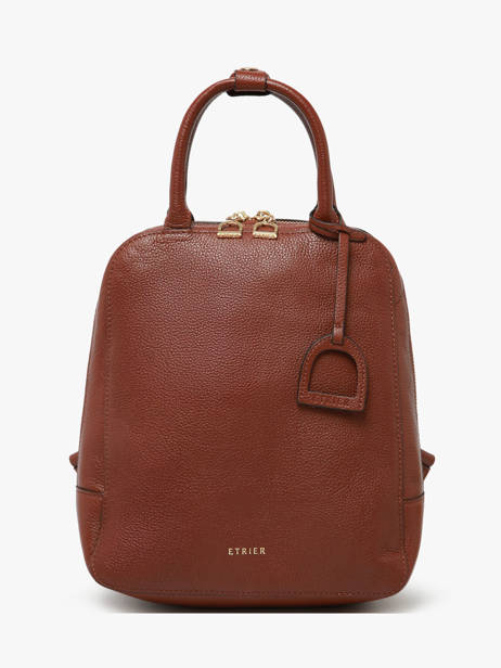 Backpack Tradition Leather Etrier Brown tradition ETRAB37S
