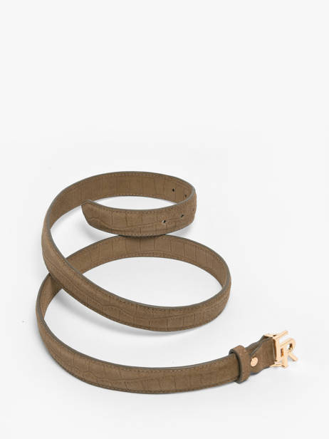 Belt Equestre Croco Etrier Gray equestre croco EECQ414C other view 2