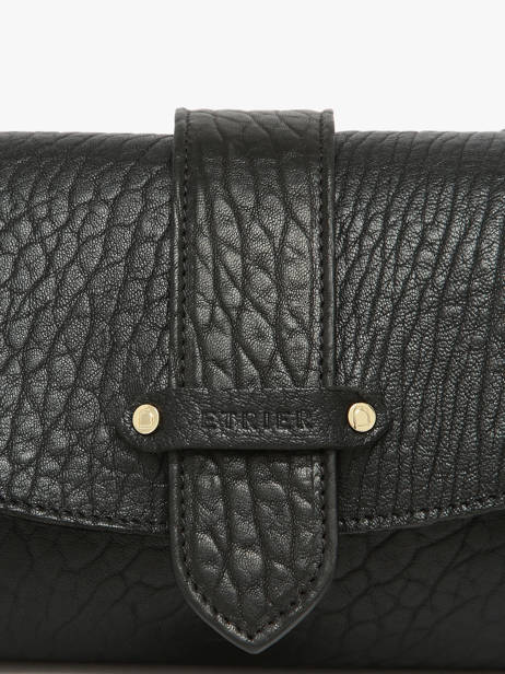 Sac Bandoulière M Agnes Cuir Etrier Noir agnes EAGC205M vue secondaire 3